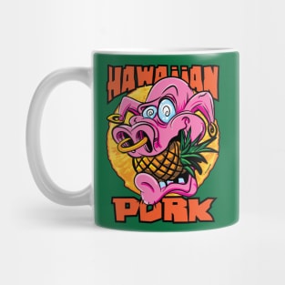 Hawaiin pulled Pork and Pineapples Mug